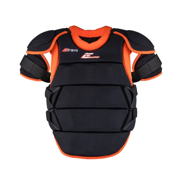 grays-elite-body-armour-corpetto-protettivo-hockey-colore-black-orange image 1