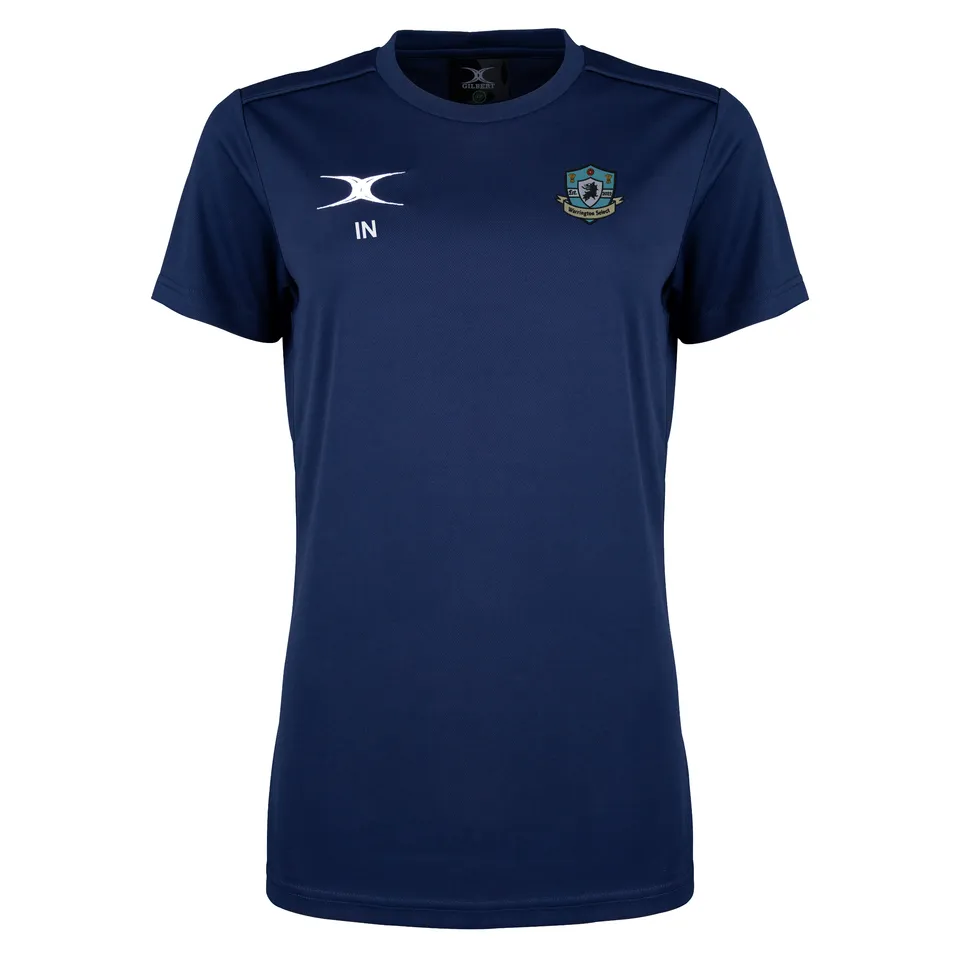 gilbert-rugby-warrington-select-rfc-junior-maglia-photon-ii-blu-navy-manica-cort image 1