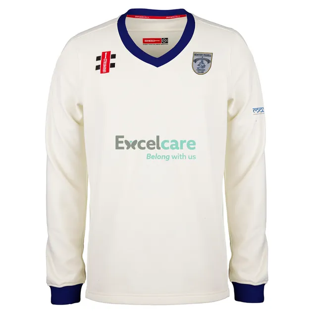 gray-nicolls-pro-performance-maglione-match-adulto-newport-pagnell-avorio-navy image 1