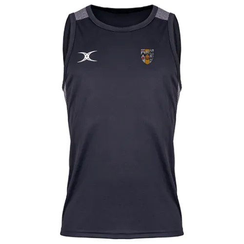 gilbert-rugby-pro-canotta-senior-brasenose-college-nero image 1