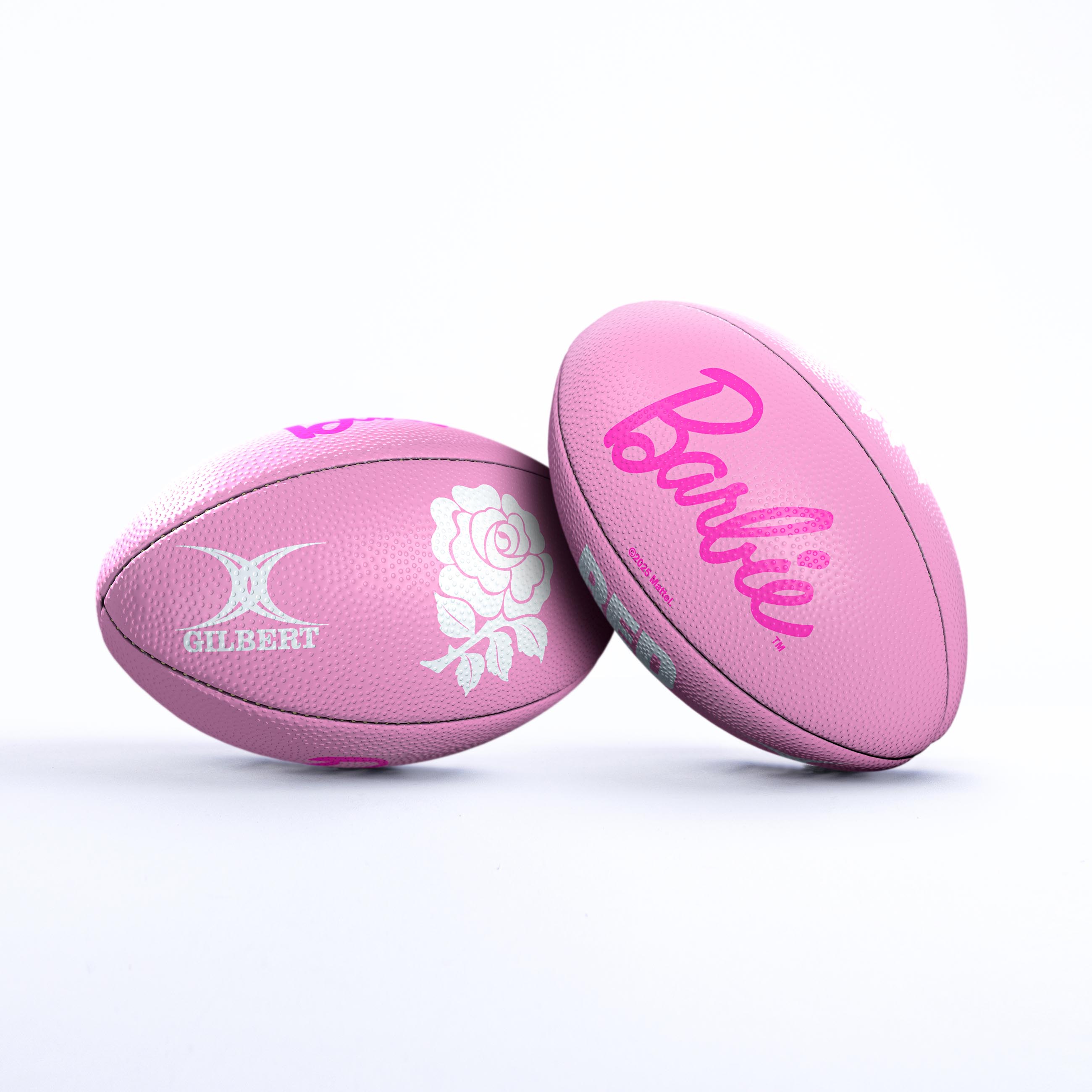 gilbert-rugby-barbie-x-red-roses-supporter-ball-pallone-da-rugby image 7