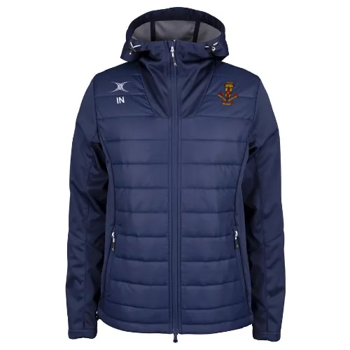 gilbert-rugby-pro-active-giacca-full-zip-unisex-medway-rfc-blu-navy-scuro image 1