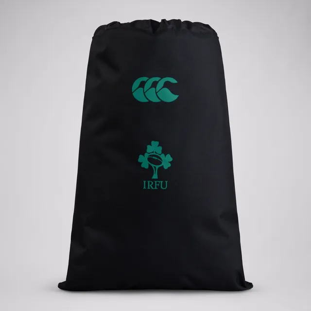 canterbury-ireland-gym-sack-unisex-sacca-rugby-nero-verde image 1