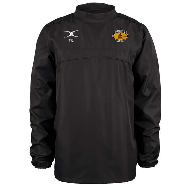 gilbert-rugby-bingham-rufc-photon-warm-up-jacket-senior-nera image 1