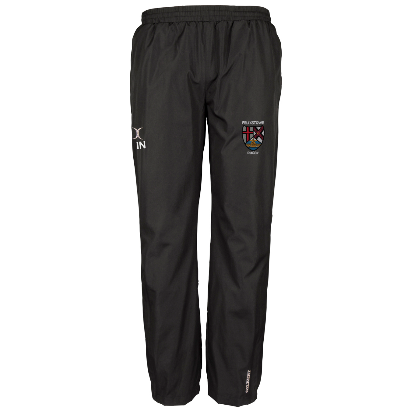 gilbert-rugby-felixstowe-rfc-photon-pantaloni-tuta-neri-uomo image 1