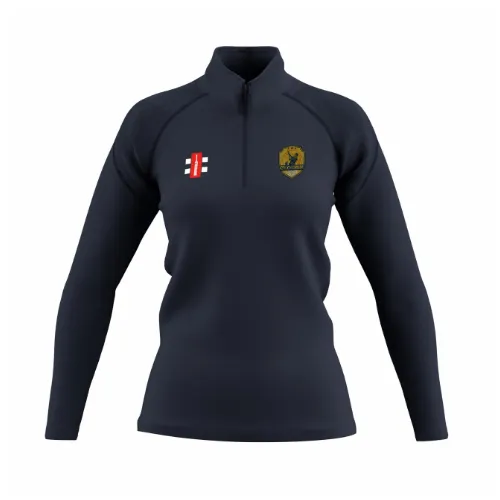 gray-nicolls-ceylon-deeside-cricket-club-donna-pile-1-4-zip-gts-blu-navy-scuro image 1