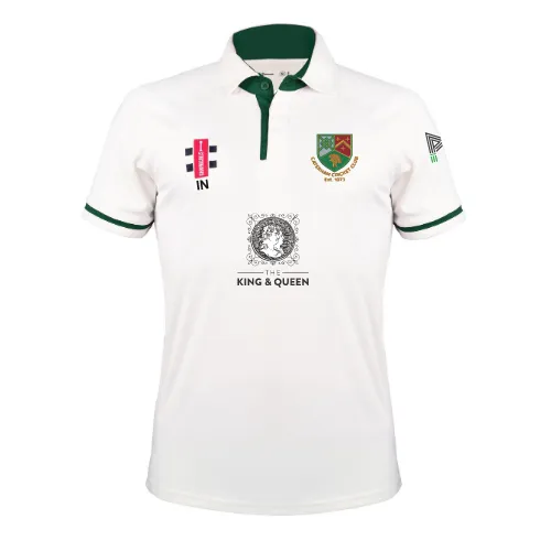 gray-nicolls-caterham-cc-pro-performance-v3-maglia-gara-manica-corta-avorio-verd image 1