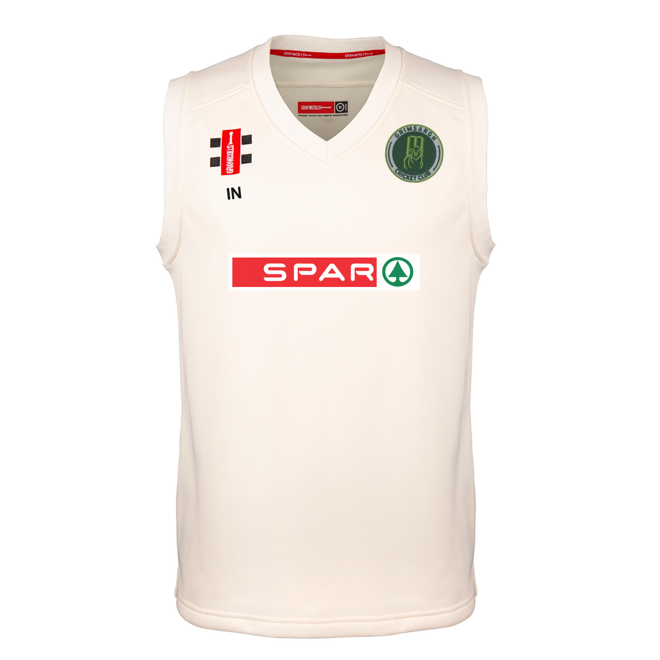 gray-nicolls-pro-performance-slipover-cricket-grimsargh-cc-junior-avorio image 1