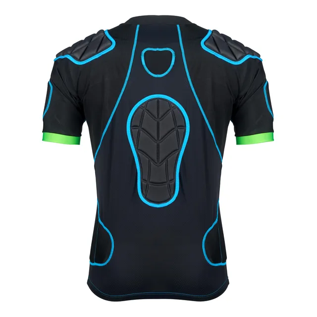 gilbert-rugby-xp1000-body-armour-junior-corazza-spalliera-nero-blu image 1