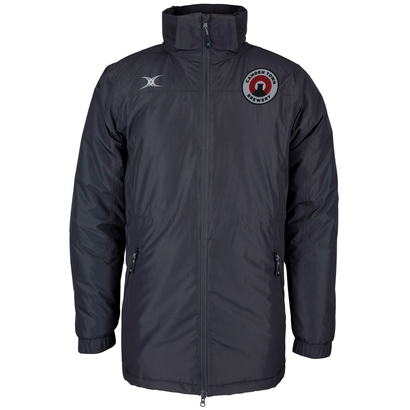 gilbert-rugby-camden-town-brewery-senior-pro-giacca-all-weather-nera image 1