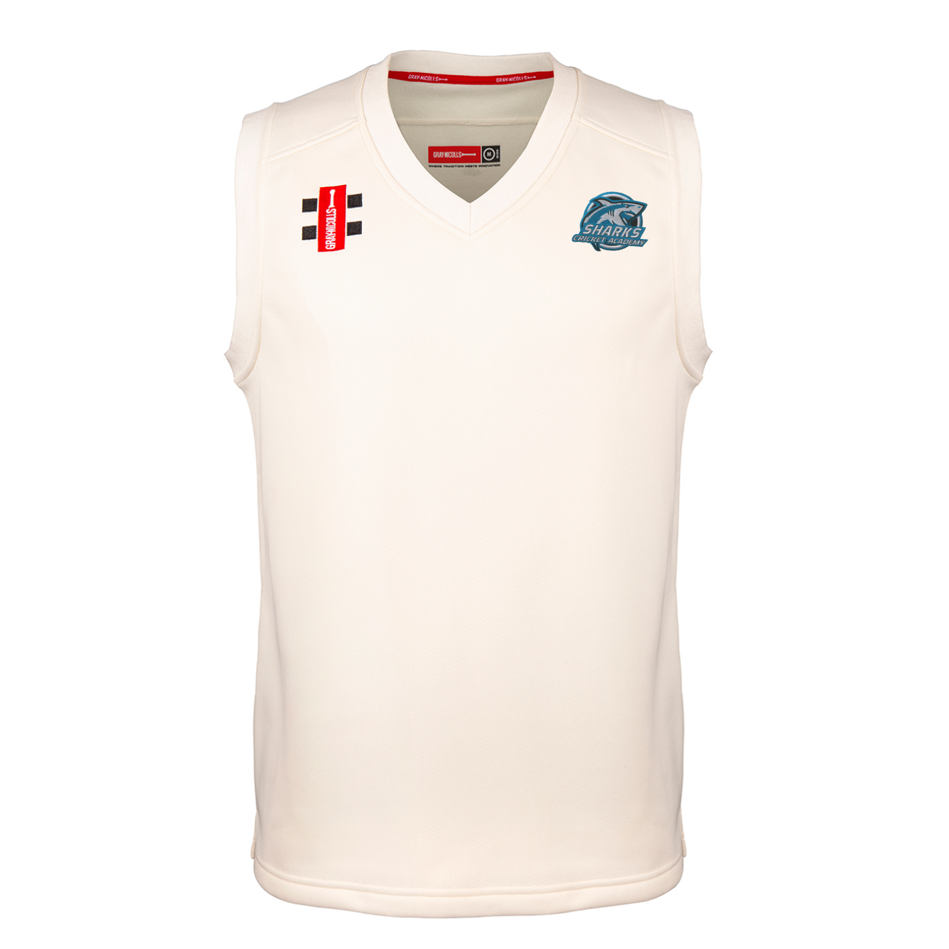 gray-nicolls-pro-performance-slipover-cricket-senior-sharks-cricket-academy-avor image 1