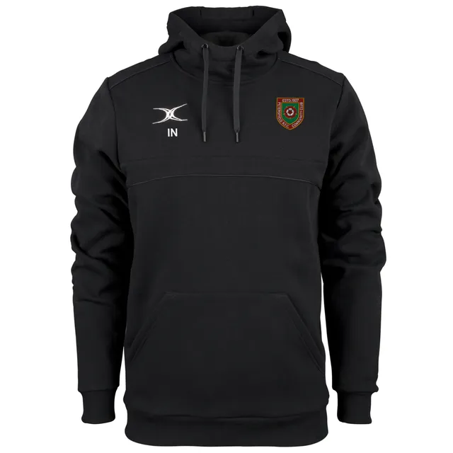 gilbert-rugby-petersfield-rfc-photon-felpa-con-cappuccio-uomo-nera-senior image 1