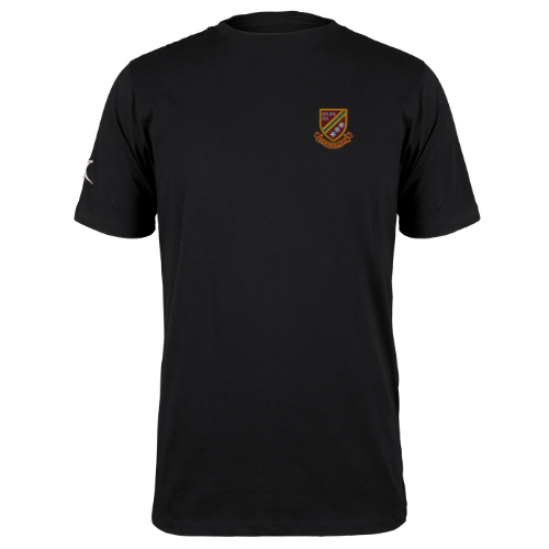 gilbert-rugby-heath-rufc-stainland-lions-rc-t-shirt-quest-senior-nera-cotone-org image 1