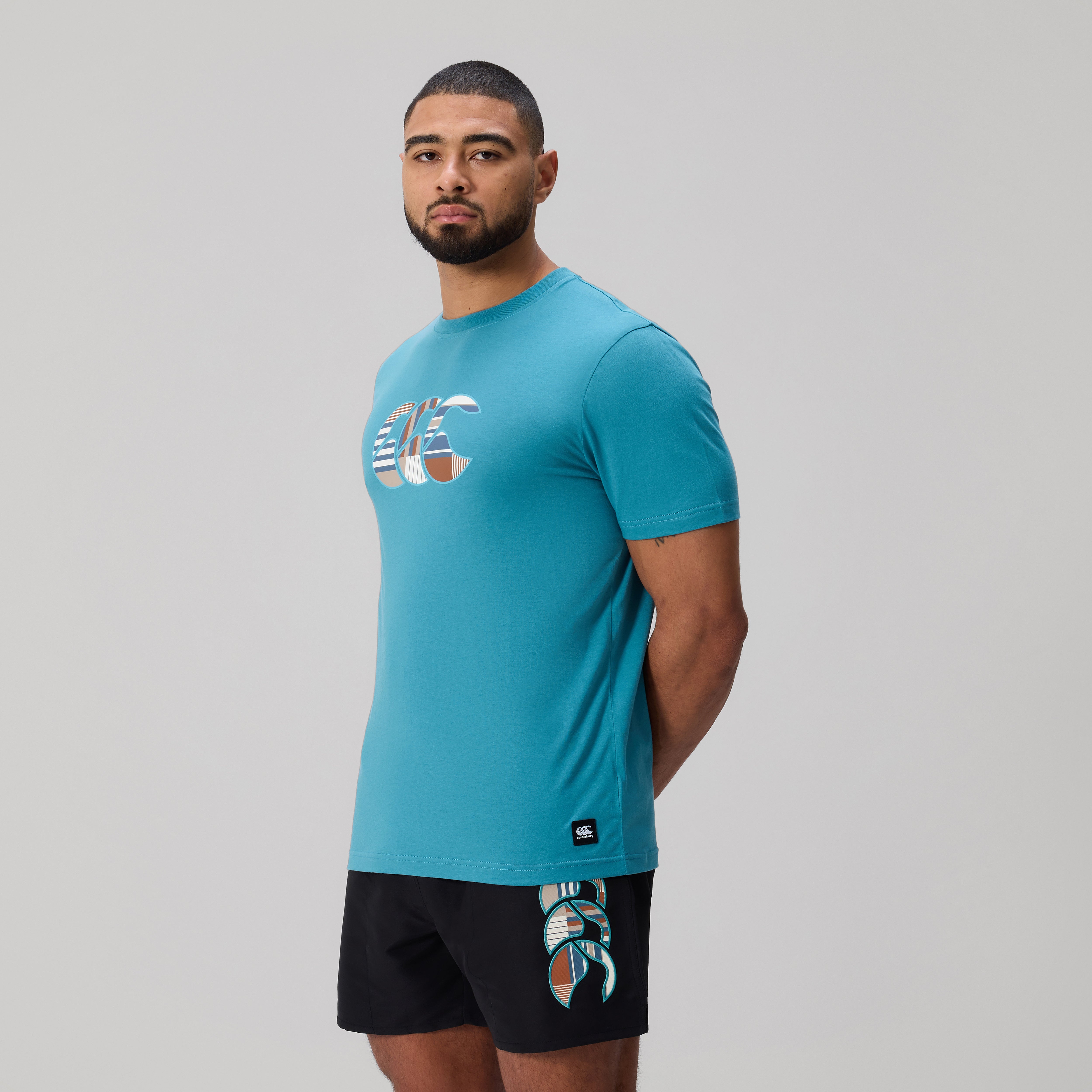 canterbury-uglies-logo-t-shirt-uomo-blu image 4