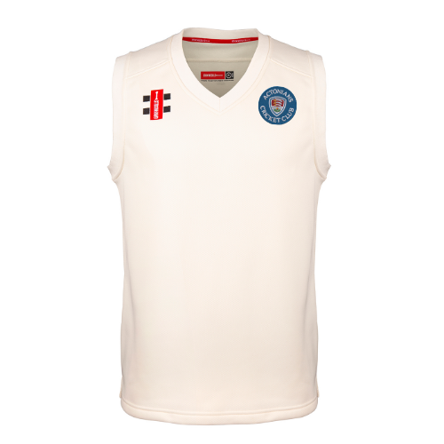 gray-nicolls-pro-performance-slipover-match-actonians-cc-junior-avorio image 1