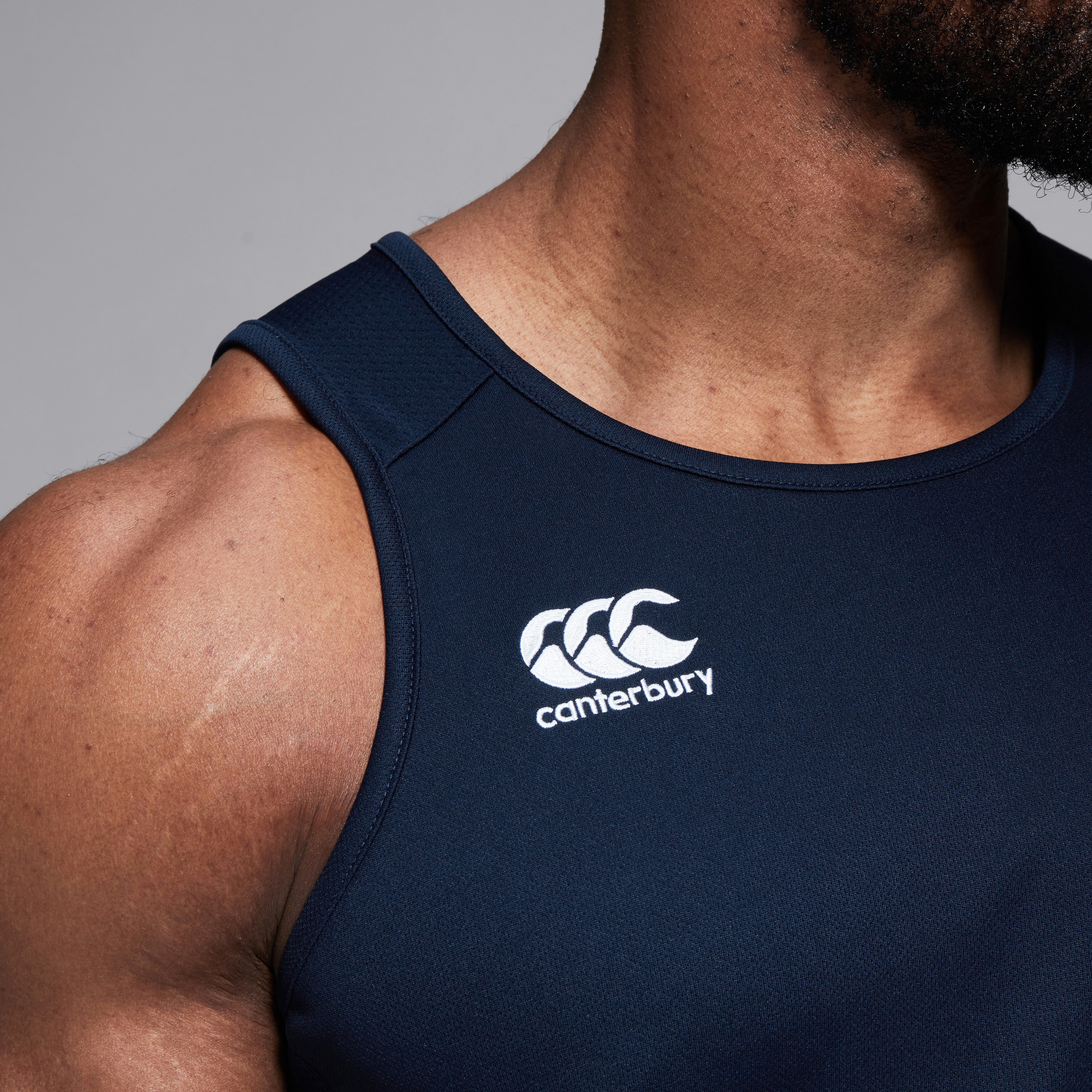 canterbury-club-dry-singlet-uomo-blu-navy-canotta image 6