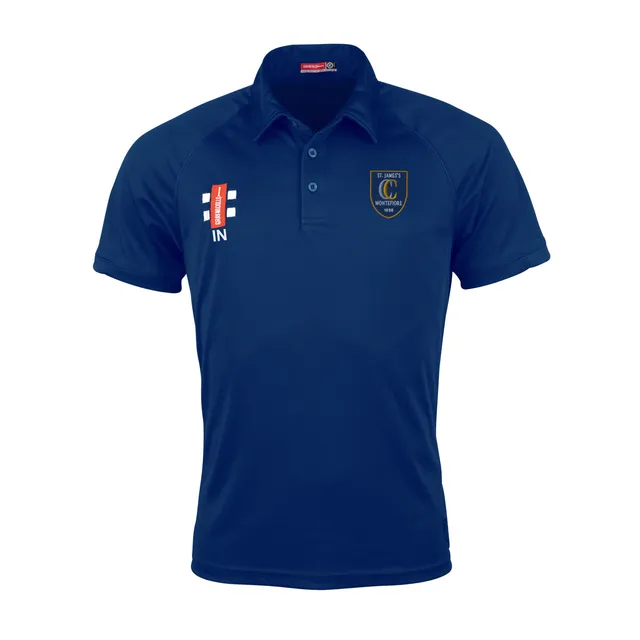 gray-nicolls-st-james-montefiore-senior-polo-matrix-v2-manica-corta-blu-navy image 1