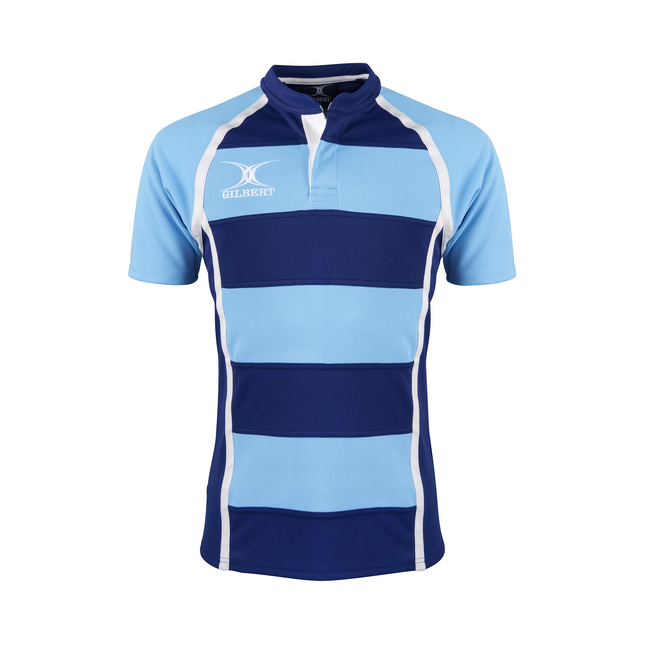 gilbert-rugby-xact-hoops-maglia-gara-junior image 4