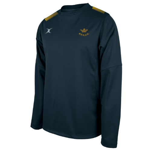gilbert-rugby-oxford-university-referees-pro-warm-up-top-blu-navy-adulto image 1