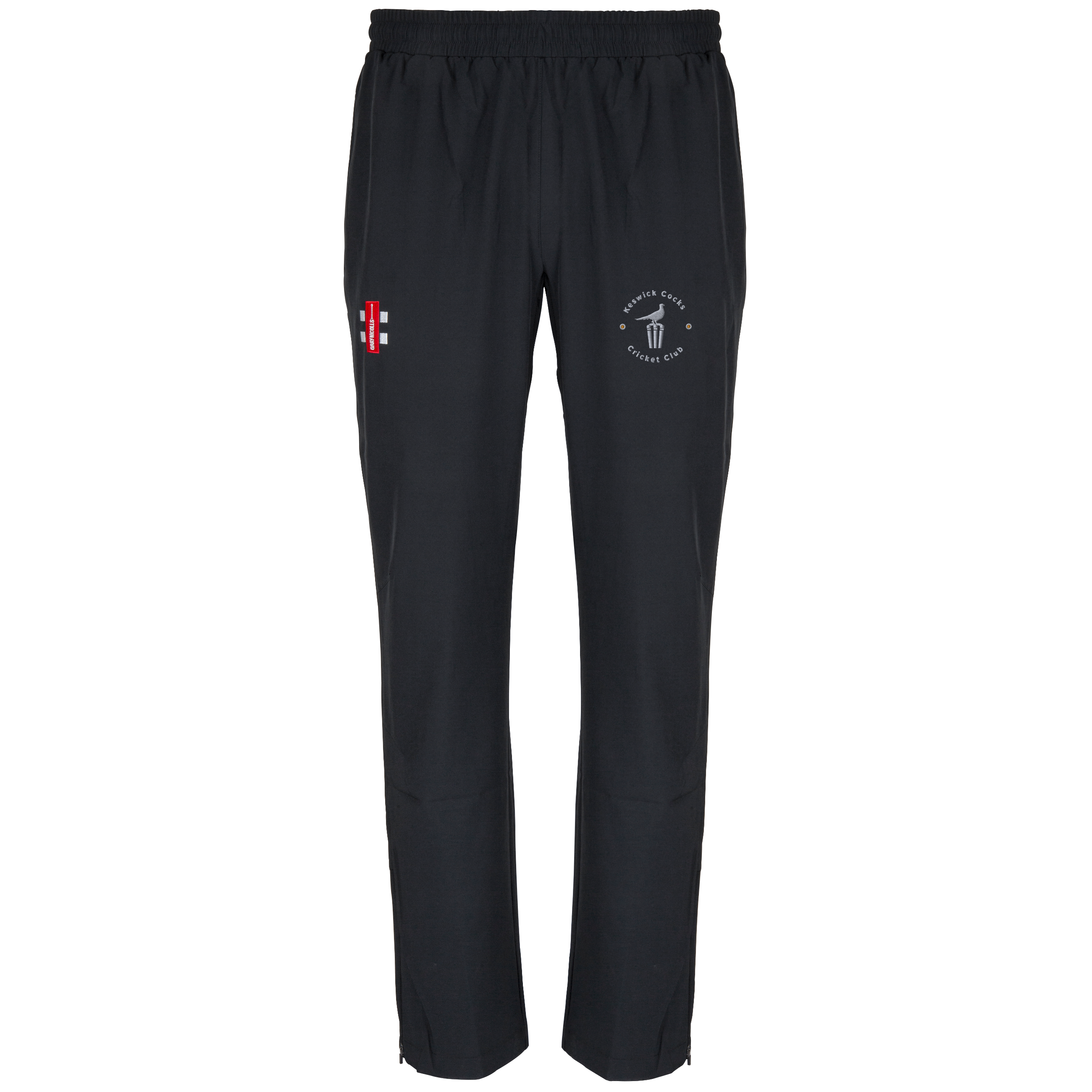 gray-nicolls-keswick-cocks-junior-pantaloni-tuta-velocity-neri image 1