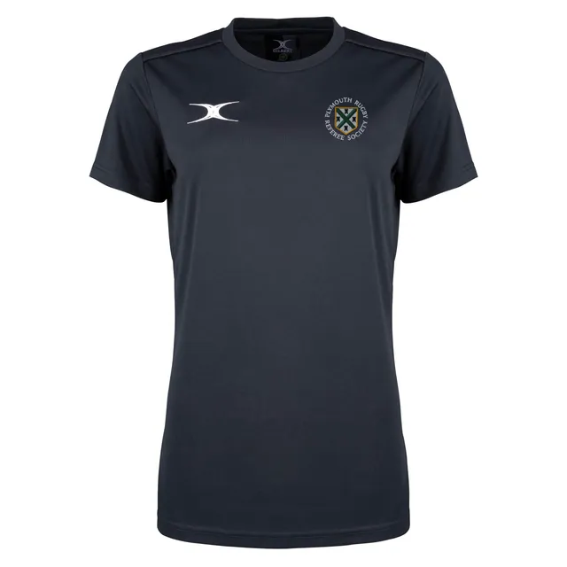 gilbert-rugby-plymouth-referee-society-photon-ii-t-shirt-manica-corta-senior-ner image 1