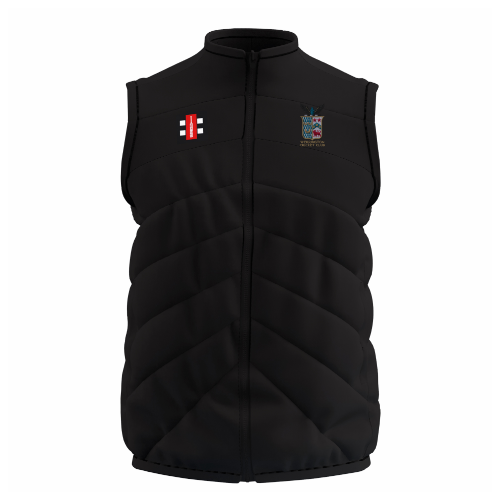 gray-nicolls-gts-gilet-imbottito-senior-werrington-cc-nero-bodywarmer-allenament image 1