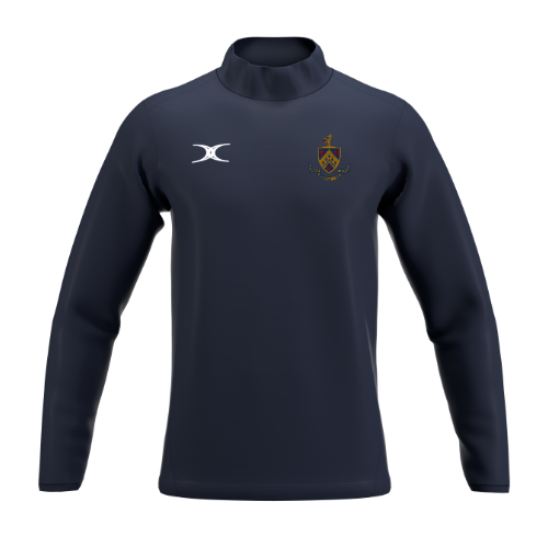 gilbert-rugby-old-crossleyans-rufc-atom-top-riscaldamento-senior-blu-navy-scuro image 1