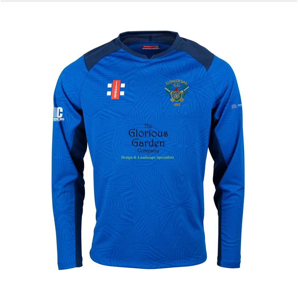 gray-nicolls-gomersal-cc-pro-t20-maglia-manica-lunga-junior-royal-navy image 1