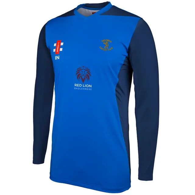 gray-nicolls-sheldwich-cc-senior-maglia-t20-manica-lunga-pro-performance-royal-n image 1