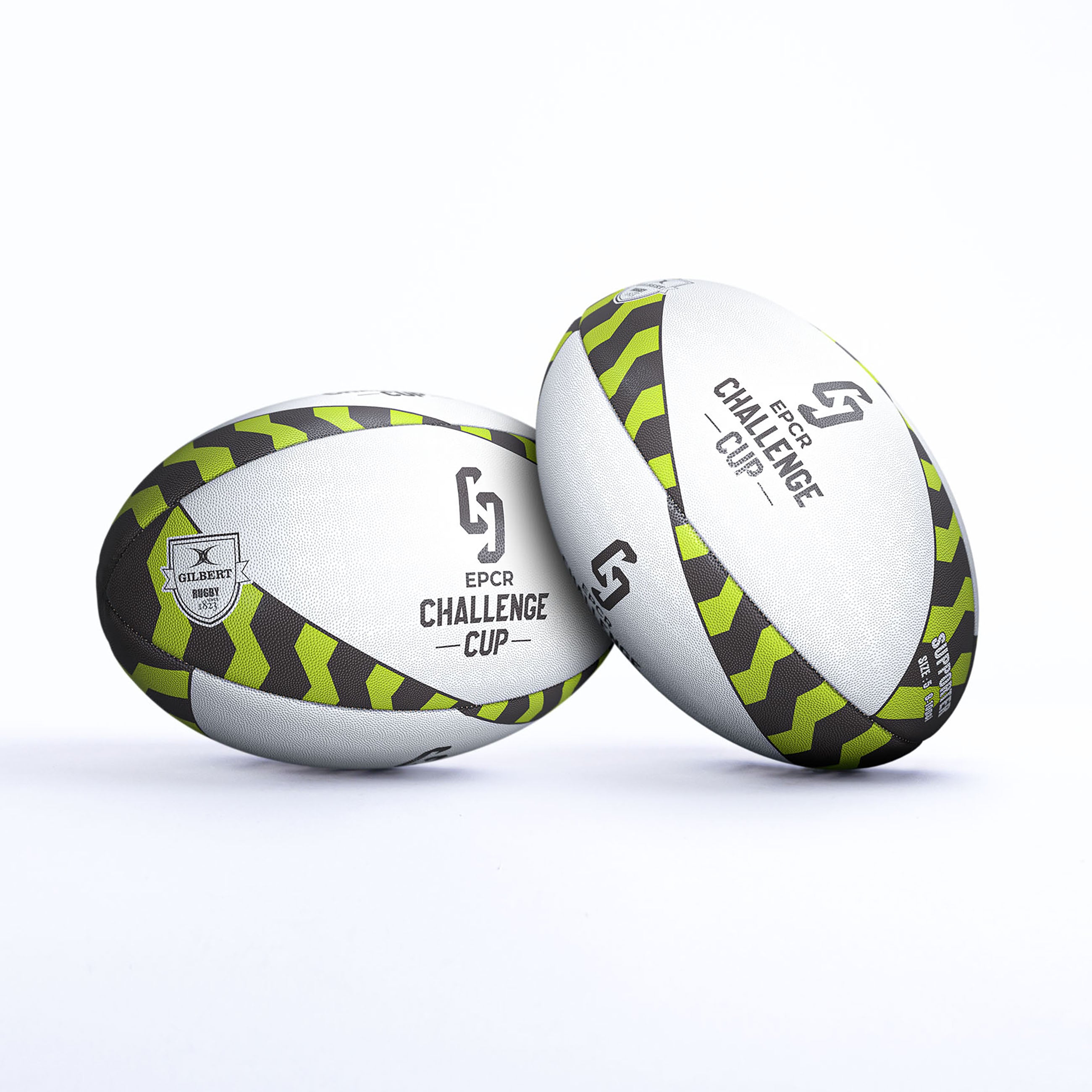 gilbert-rugby-pallone-rugby-epcr-challenge-cup-supporter-misura-5 image 1