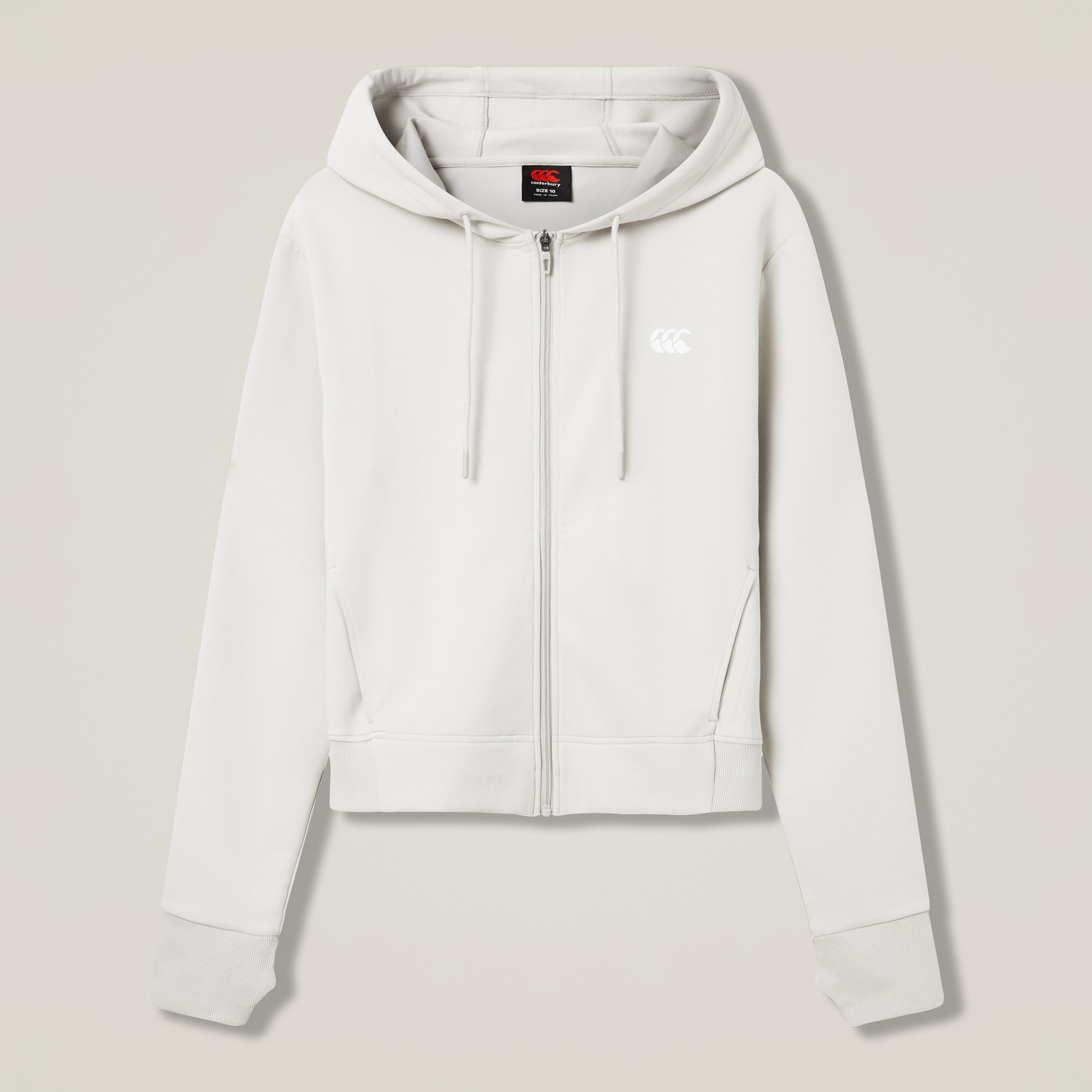canterbury-tempo-full-zip-hoody-donna-grigio image 1