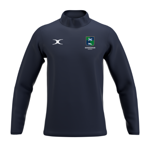gilbert-rugby-boroughmuir-senior-atom-giacca-warm-up-blu-navy-scuro image 1
