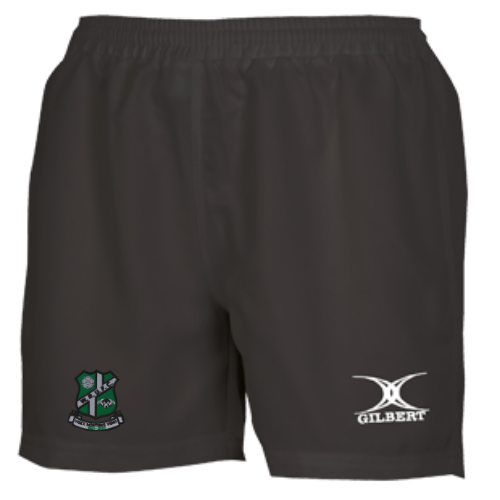gilbert-rugby-wharfedale-rufc-saracen-v3-pantaloncini-gara-donna-neri image 1