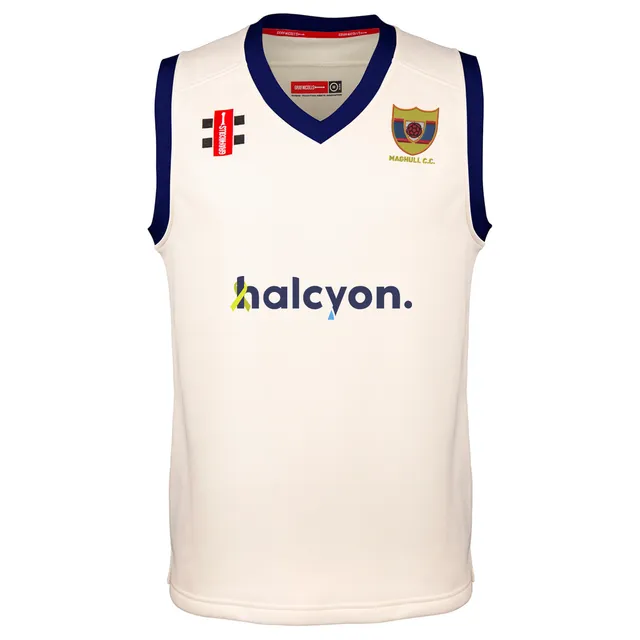 gray-nicolls-maghull-cc-junior-gilet-slipover-pro-performance-avorio-navy image 1