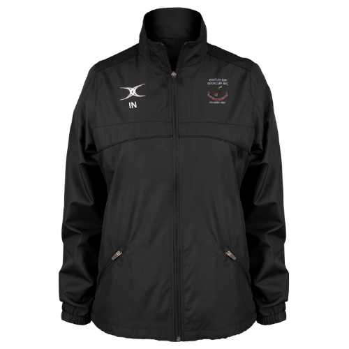 gilbert-rugby-whitley-bay-rockcliff-rfc-photon-giacca-full-zip-donna-nero image 1