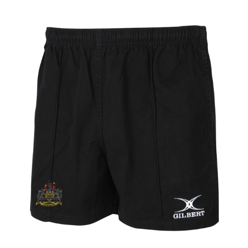 gilbert-rugby-newcastle-staffs-rufc-adult-kiwi-pro-pantaloncino-nero image 1