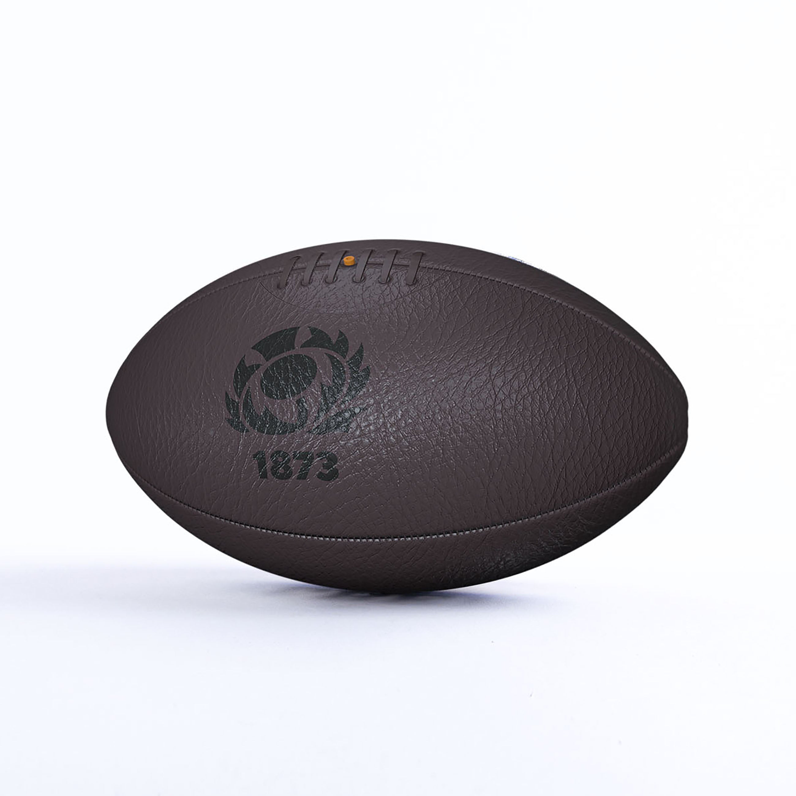 gilbert-rugby-scotland-vintage-ball-pallone-rugby-in-pelle-misura-5 image 2