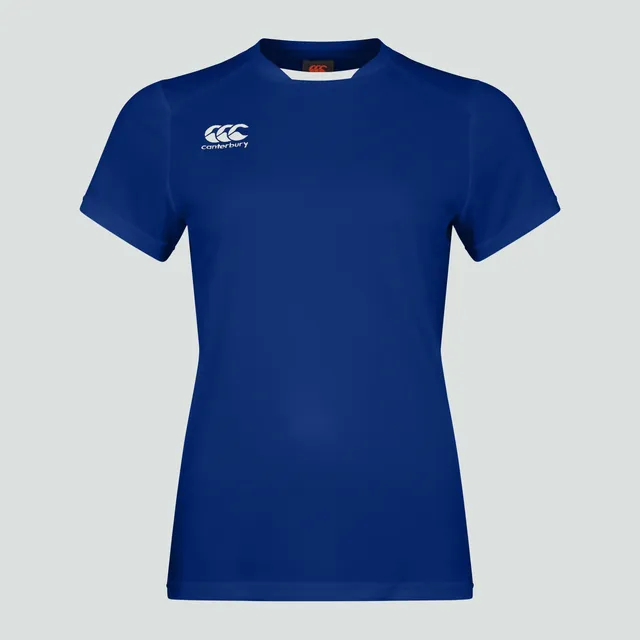 canterbury-club-dry-maglietta-rugby-donna-blu image 1