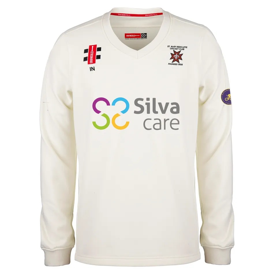 gray-nicolls-st-mary-redcliffe-pro-performance-maglione-cricket-match-junior-avo image 1