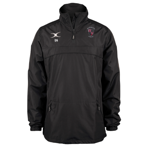 gilbert-rugby-old-brodleians-rufc-bambino-giacca-1-4-zip-photon-con-iniziali image 1