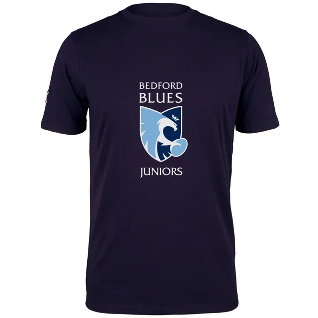 gilbert-rugby-quest-t-shirt-senior-bedford-junior-blues-blu-navy image 1