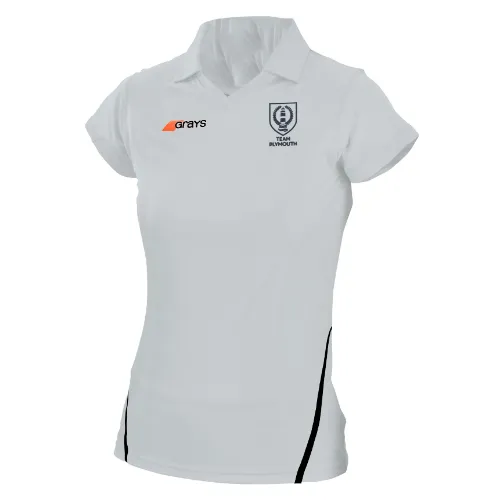 grays-plymouth-hc-g750-maglia-gara-donna-bianca-navy image 1