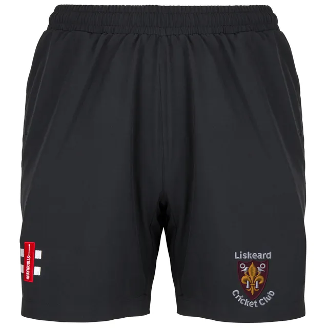 gray-nicolls-liskeard-cc-velocity-pantaloncini-corti-da-donna-nero image 1