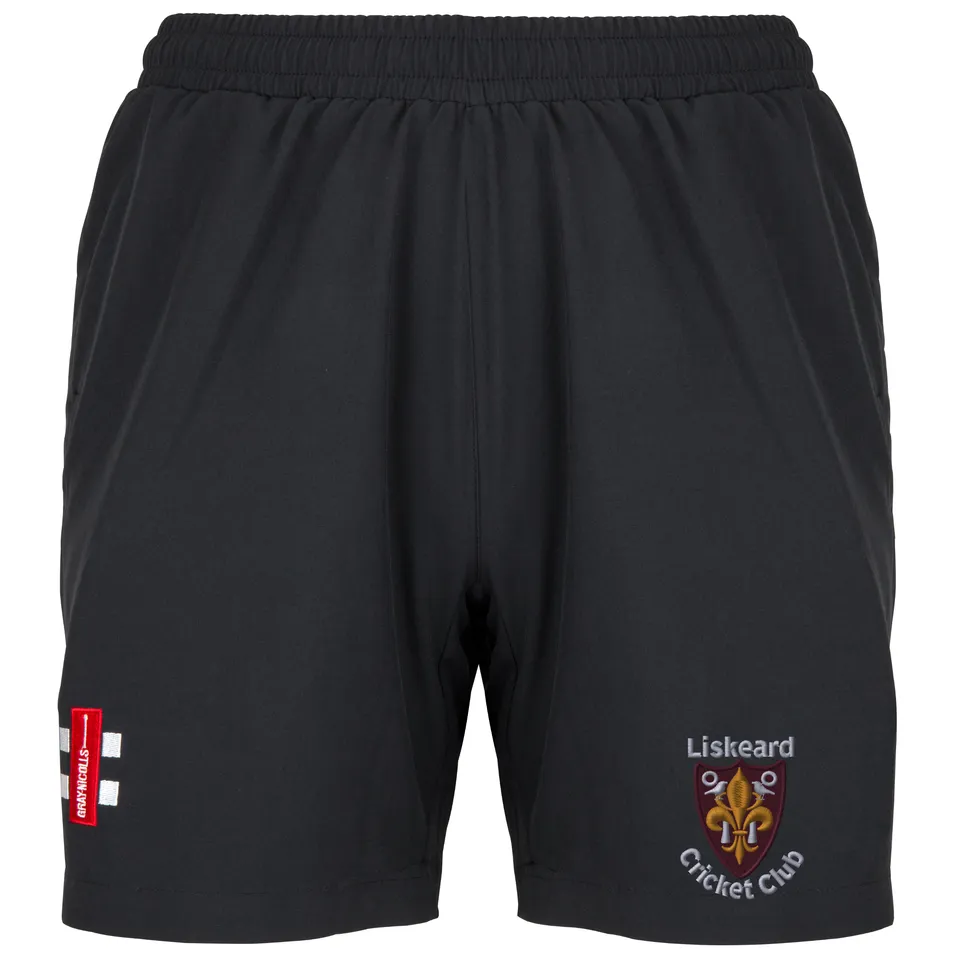 gray-nicolls-liskeard-cc-velocity-pantaloncini-corti-da-donna-nero image 1