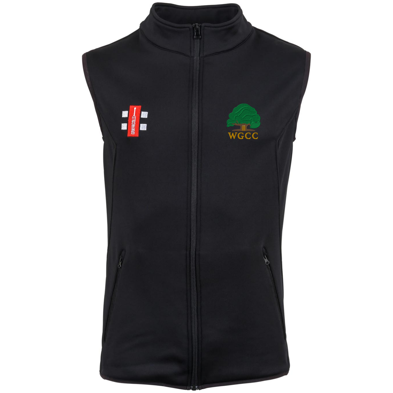 gray-nicolls-storm-gilet-smanicato-pile-body-warmer-senior-wisborough-green-cc-n image 1