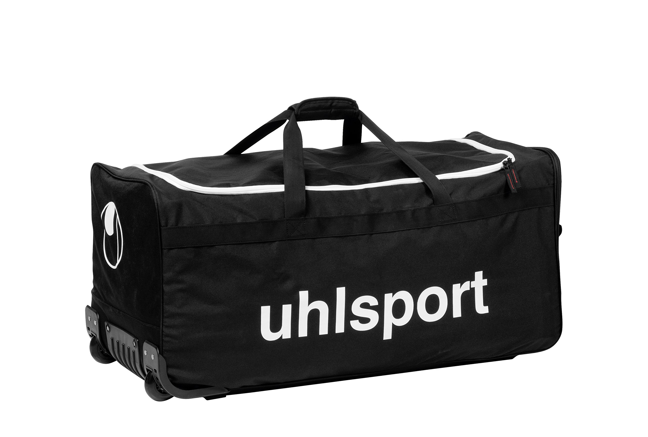 uhlsport-basic-line-110l-travel-team-kitbag-xl-nero-borsone-trolley-squadra image 1