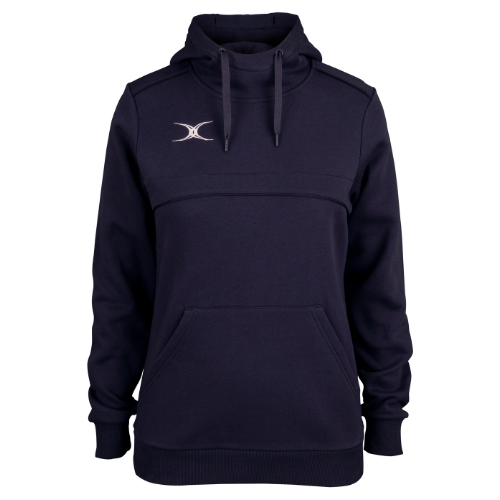 gilbert-rugby-leith-rfc-photon-felpa-con-cappuccio-donna-blu-navy image 1
