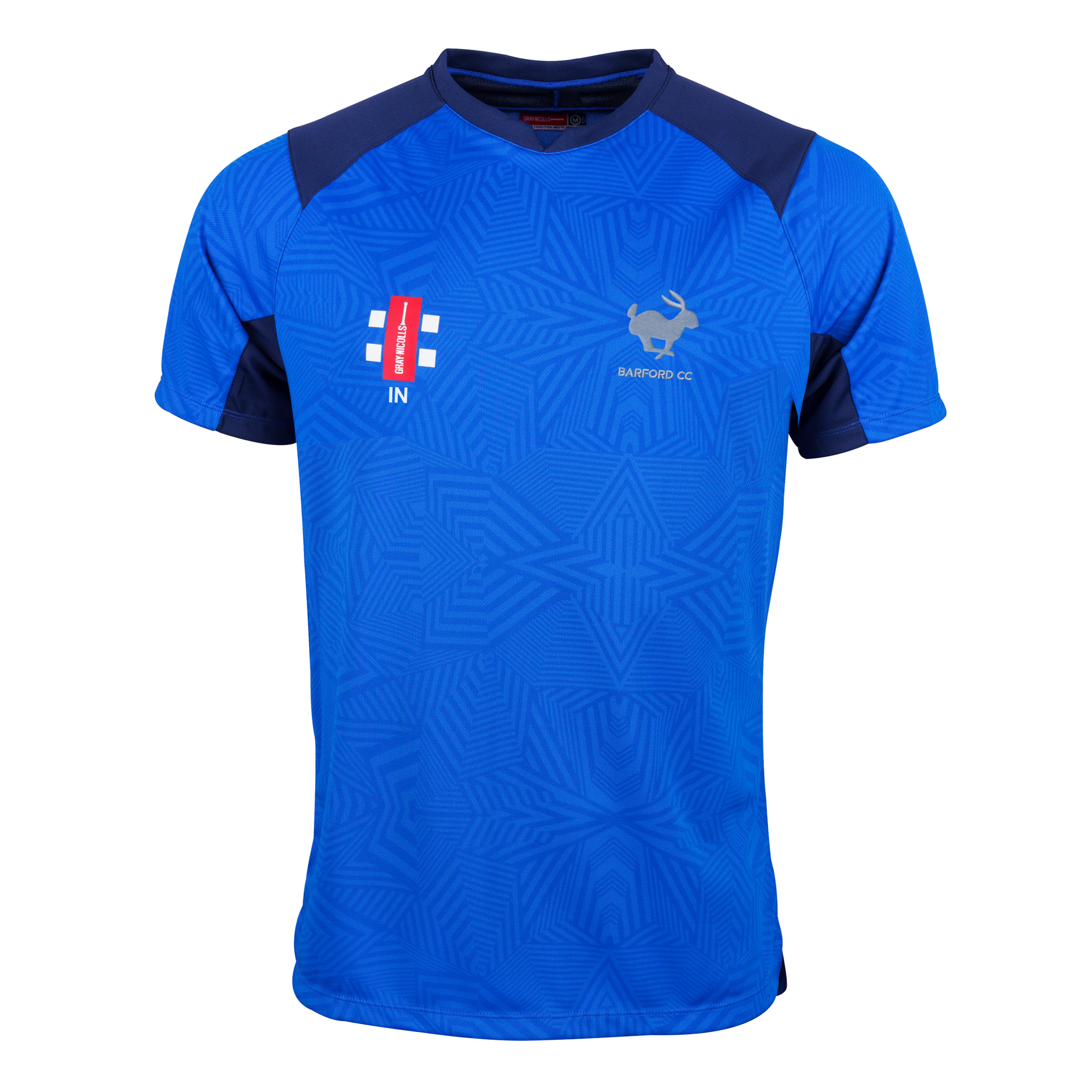 gray-nicolls-pro-t20-maglia-cricket-manica-corta-senior-royal-navy-barford-cc image 1