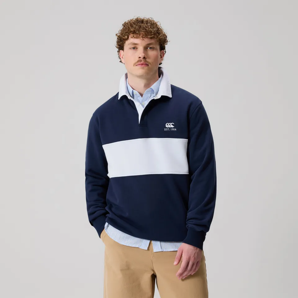 canterbury-rugby-sweatshirt-uomo-felpa-rugby-blu-navy image 1
