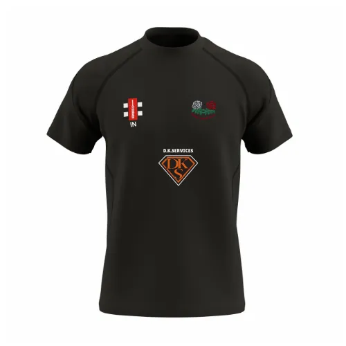 gray-nicolls-gts-t-shirt-cricket-manica-corta-junior-earby-cc-nero image 1